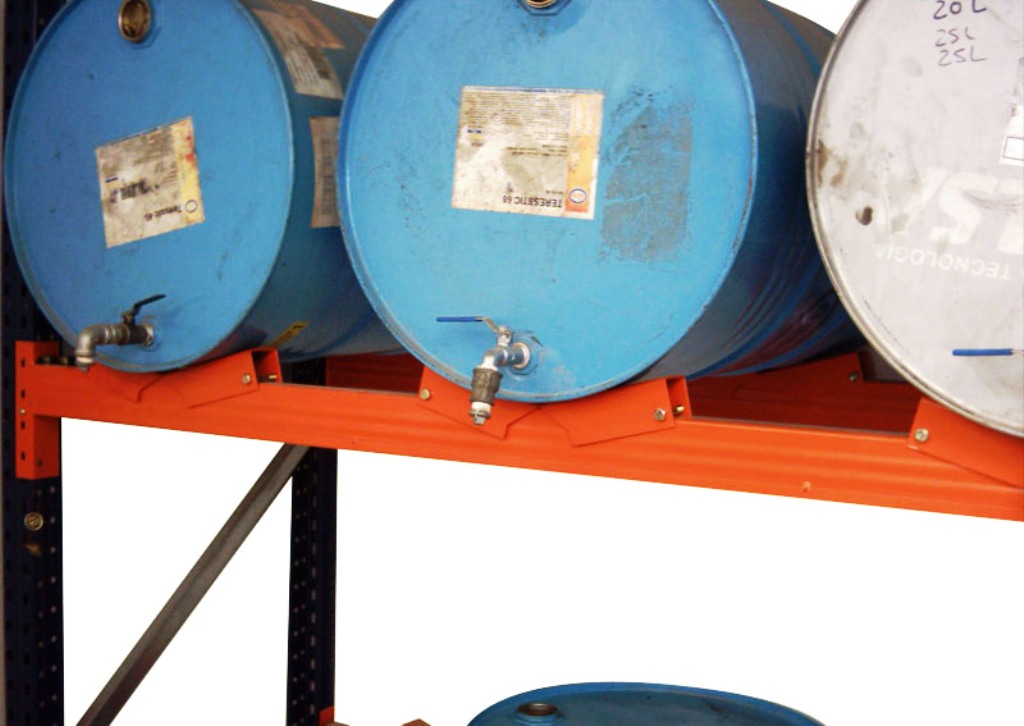 estanteria para bidones